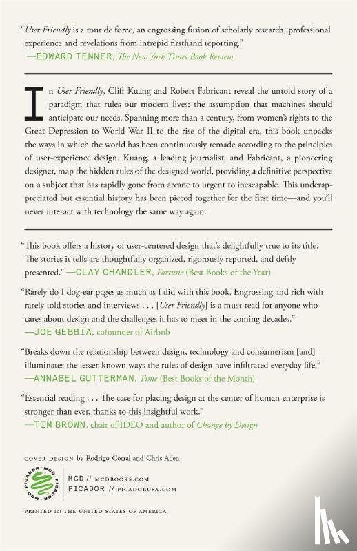 Kuang, Cliff, Fabricant, Robert - User Friendly