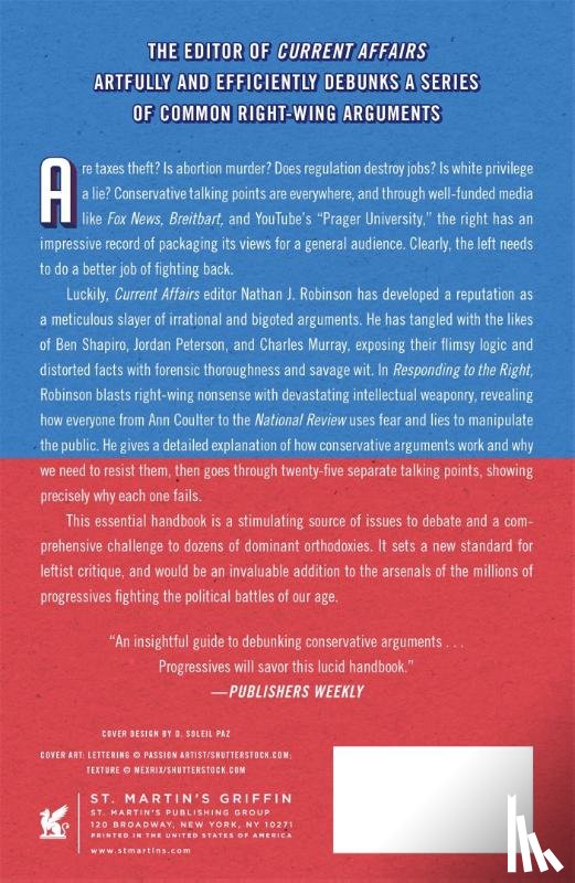 Robinson, Nathan J. - Responding to the Right
