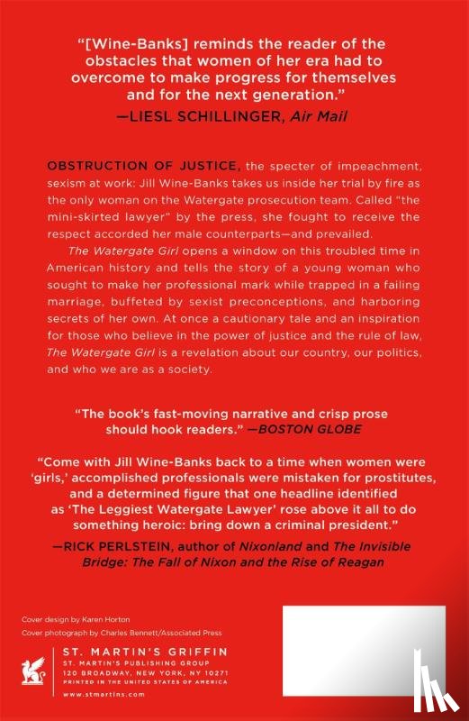 Wine-Banks, Jill - The Watergate Girl