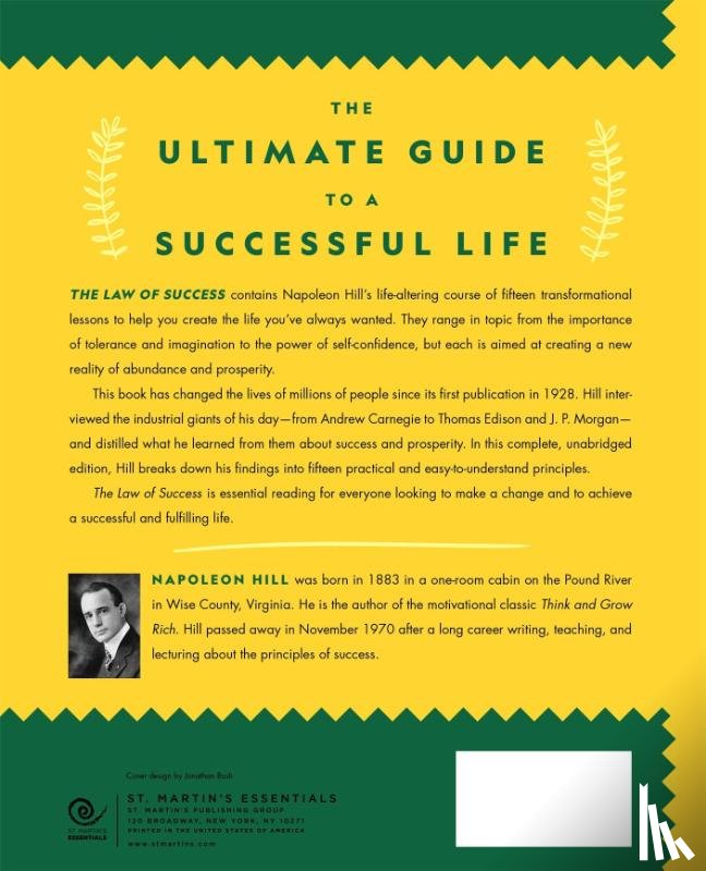 Hill, Napoleon - The Law of Success