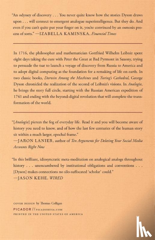 Dyson, George - Analogia