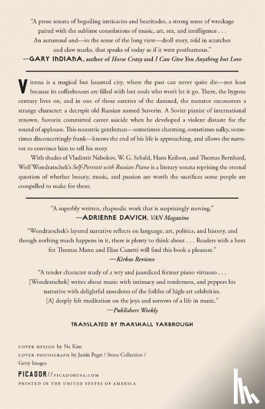 Wondratschek, Wolf - Self-Portrait with Russian Piano