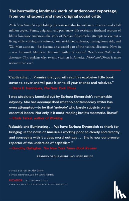 Ehrenreich, Barbara - Nickel and Dimed