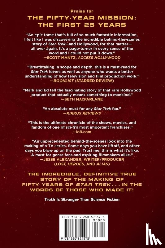Gross, Edward, Altman, Mark A - The Fifty-Year Mission: The Next 25 Years: From the Next Generation to J. J. Abrams