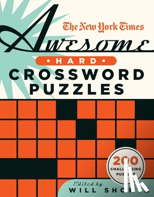 Shortz, Will - The New York Times Awesome Hard Crossword Puzzles