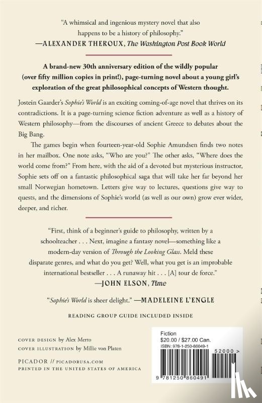 Gaarder, Jostein - Sophie's World