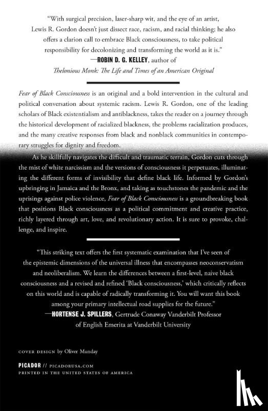 Gordon, Lewis R. - Fear of Black Consciousness