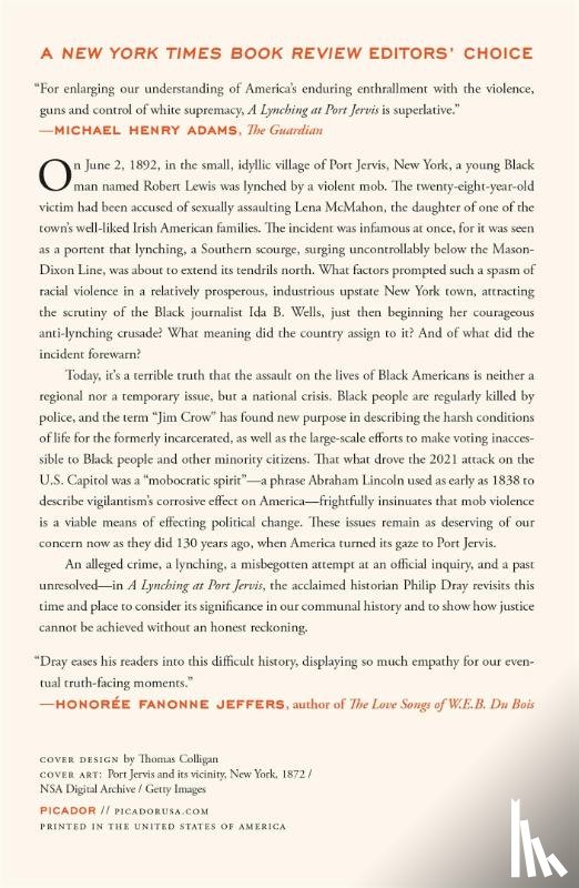 Dray, Philip - Lynching at Port Jervis