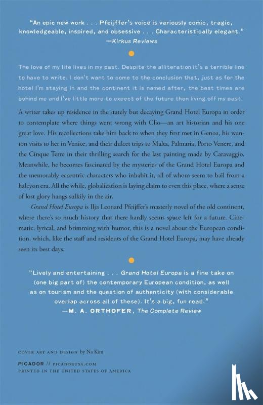 Pfeijffer, Ilja Leonard - Grand Hotel Europa