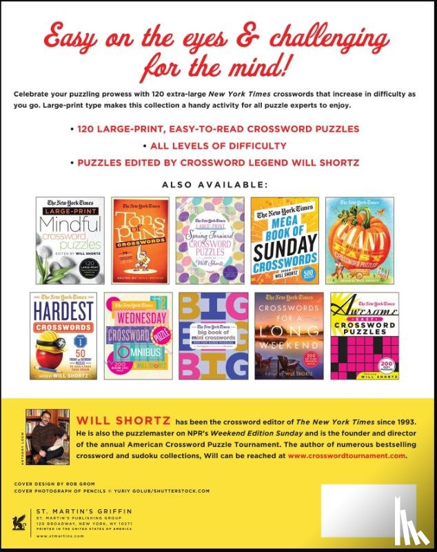 Shortz, Will - The New York Times Large-Print Puzzle Party
