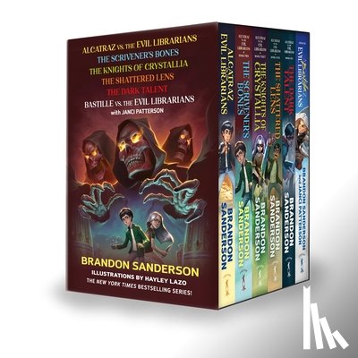 Sanderson, Brandon - Alcatraz Versus the Evil Librarians Tpb Boxed Set: Books 1-6