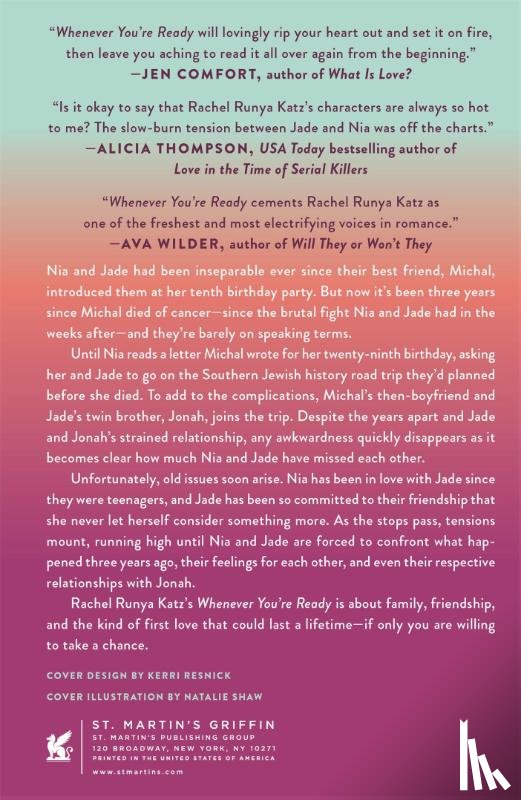 Katz, Rachel Runya - Whenever You're Ready