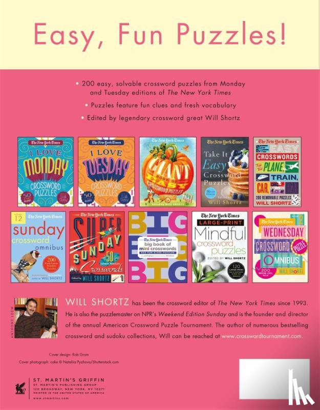 Shortz, Will - The New York Times Easy Crossword Puzzle Omnibus Volume 18
