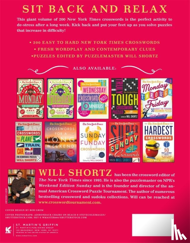 Shortz, Will - The New York Times Kick Back and Crossword