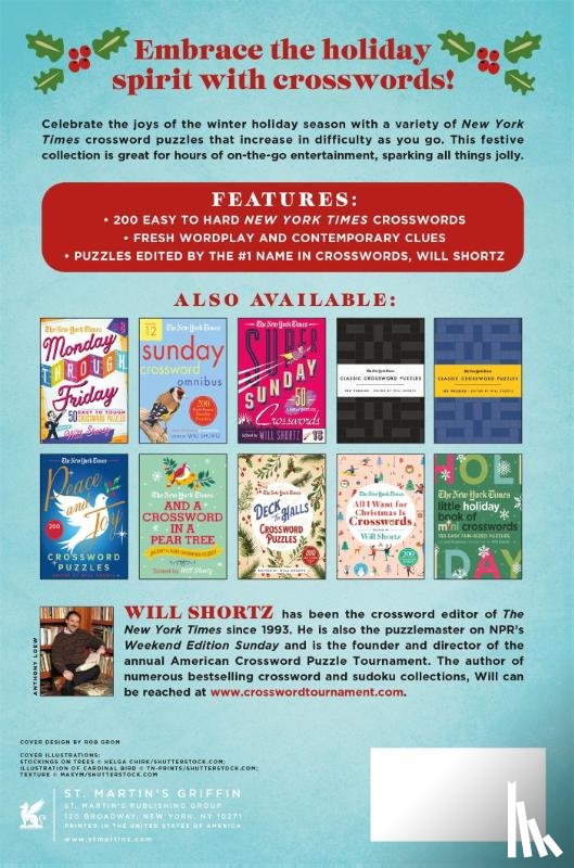 Shortz, Will - The New York Times Simply Having a Wonderful Crossword Time