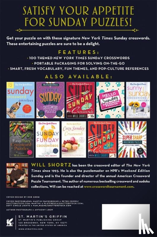Shortz, Will - The New York Times Sundays Straight Up