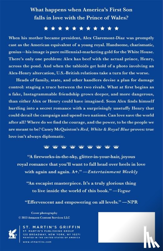Mcquiston, Casey - Red, White & Royal Blue