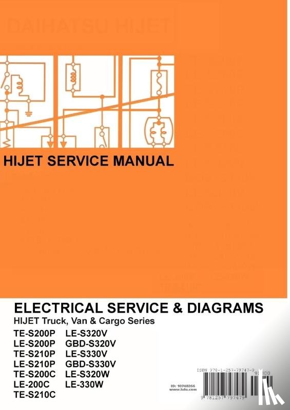 Danko, James - Daihatsu Hijet English Electrical Service Manual S200p S210p S320v S330v