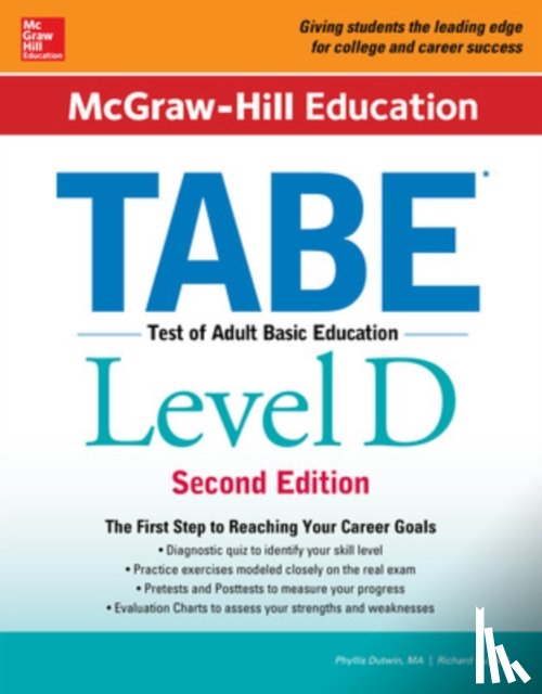 Dutwin, Phyllis, Ku, Richard - McGraw-Hill Education TABE Level D, Second Edition