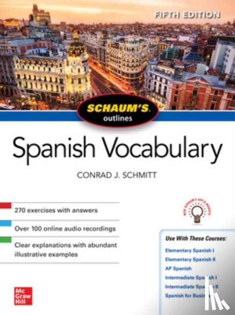 Schmitt, Conrad - Schaum's Outline of Spanish Vocabulary, Fifth Edition