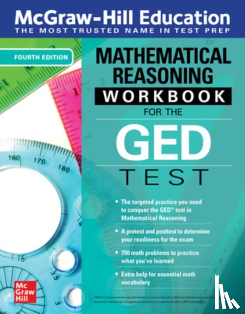 McGraw Hill Editores, Mexico - McGraw-Hill Education Mathematical Reasoning Workbook for the GED Test, Fourth Edition