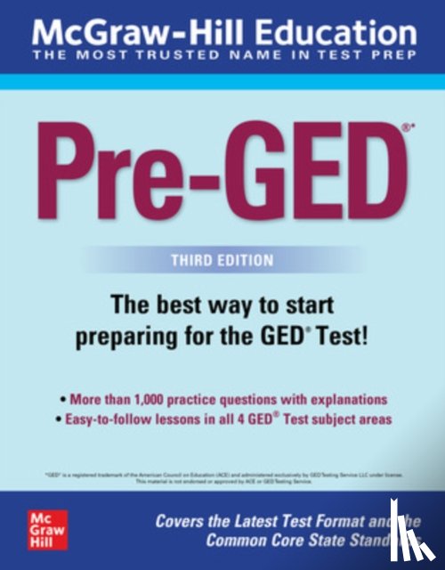 McGraw Hill Editores, Mexico - McGraw-Hill Education Pre-GED, Third Edition