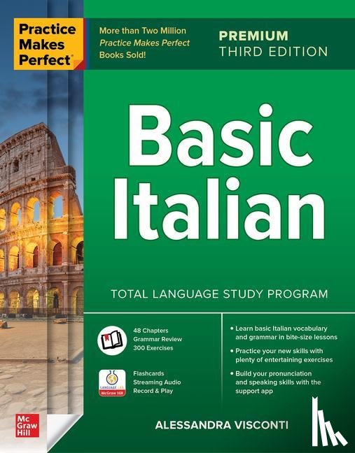 Visconti, Alessandra - Practice Makes Perfect: Basic Italian, Premium Third Edition