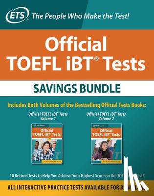  - Official Toefl IBT Tests Savings Bundle