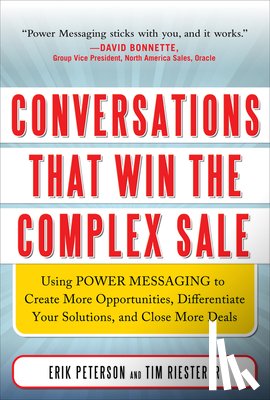 Peterson, Erik - Conversations That Win the Complex Sale (Pb)