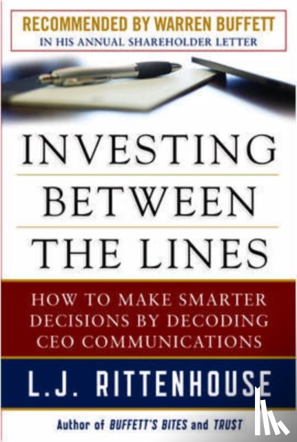 Rittenhouse, L.J. - Investing Between the Lines (PB)