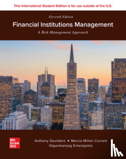Saunders, Anthony, Cornett, Marcia, Erhemjamts, DO NOT USE, Erhemjamts, Otgo - Financial Institutions Management ISE