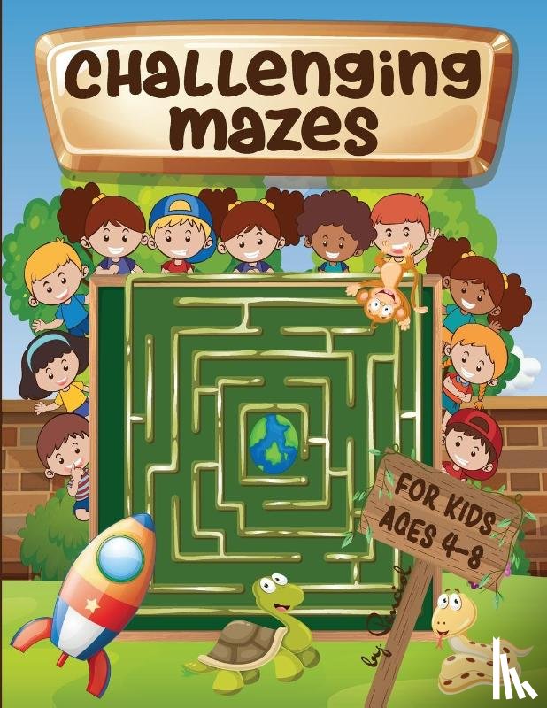 Press, Penciol - Challenging mazes for kids ages 4-8