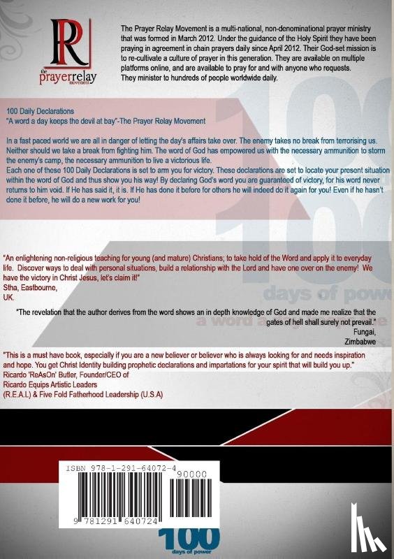 Movement, The Prayer Relay - 100 Daily Declarations