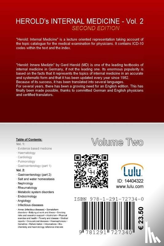 Herold, Gerd - Herold's Internal Medicine (Second Edition) - Vol. 2