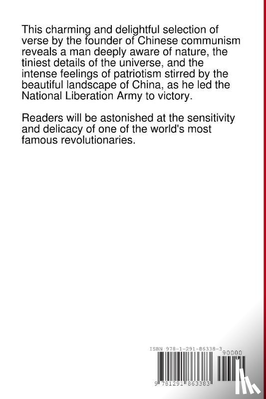 Zedong, Mao - Selected Poems