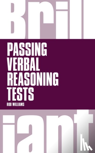 Williams, Rob - Brilliant Passing Verbal Reasoning Tests