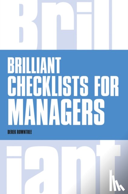 Rowntree, Derek - Brilliant Checklists for Managers