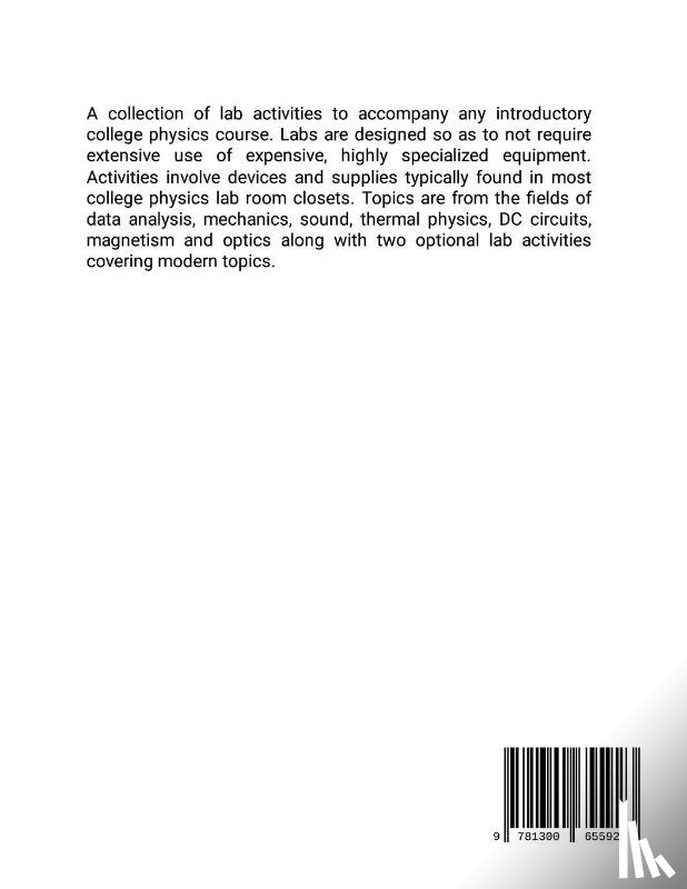 Barlow, Douglas - General Physics Lab Exercises 3rd Edition