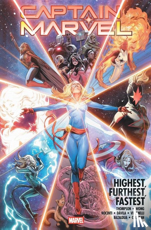 Thompson, Kelly, Gronbekk, Torunn, Duggan, Gerry - Captain Marvel: Highest, Furthest, Fastest Omnibus