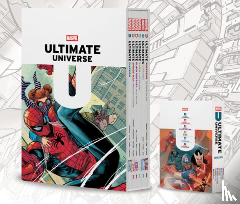 Hickman, Jonathan, Camp, Deniz, Momoko, Peach - Ultimate Universe: Invasion Box Set Slipcase