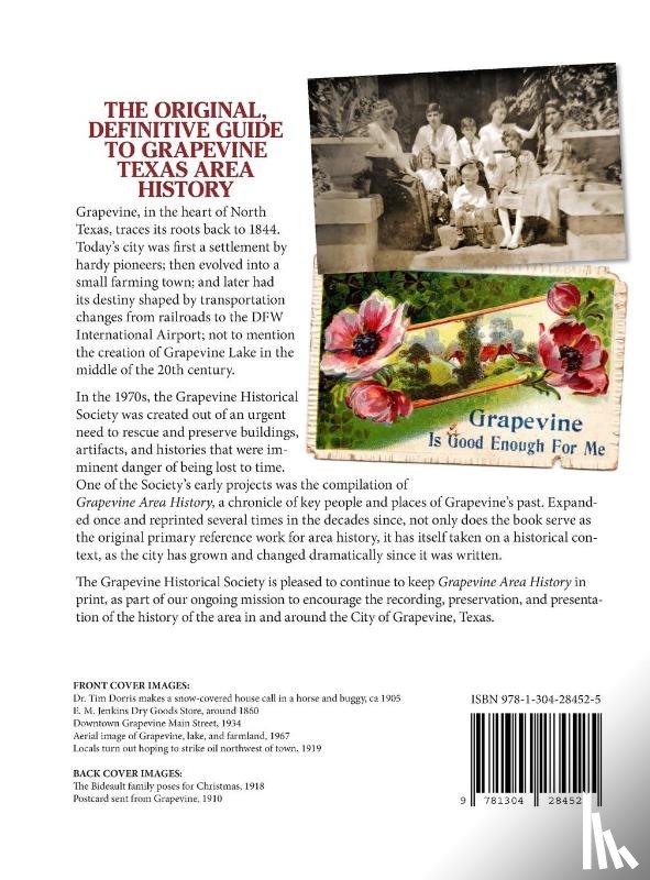 Historial Society, The Grapevine - Grapevine Area History