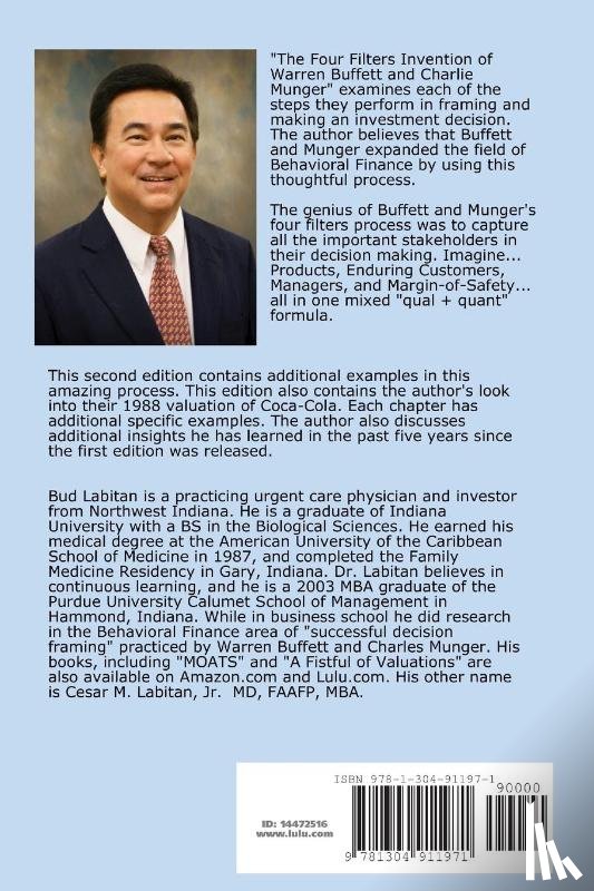 Labitan, Bud - The Four Filters Invention of Warren Buffett and Charlie Munger ( Second Edition )