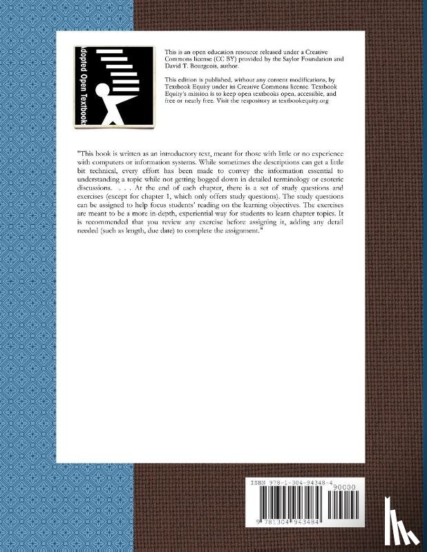 Textbook Equity Edition - Information Systems for Business and Beyond