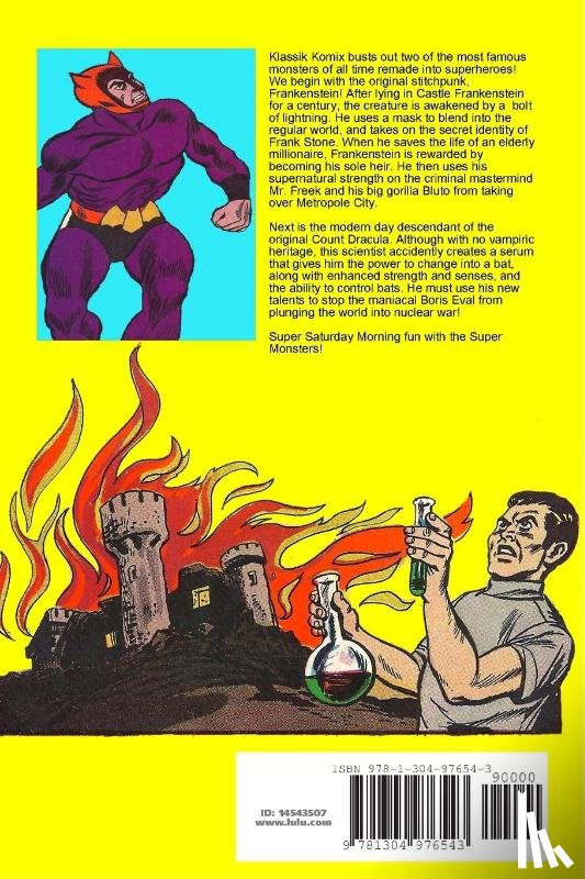 Komix, Mini - Klassik Komix: Super Monsters, Frankenstein & Dracula