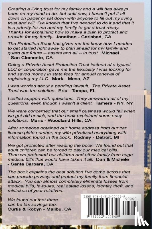 Lashlee, E. J. - The Protection Book. A Guide to Asset Protection