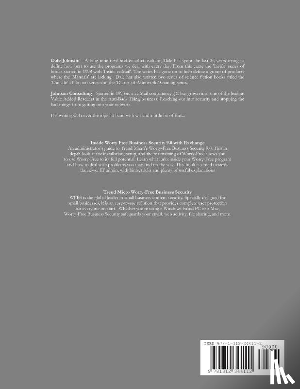 Johnson, Dale - Inside Worry Free Business Security 9.0 with Exchange