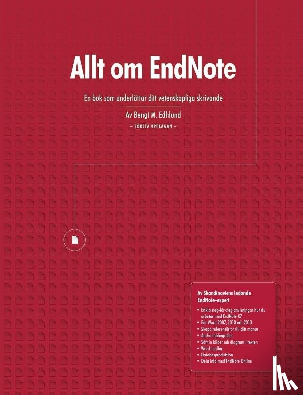 Edhlund, Bengt - Allt Om Endnote