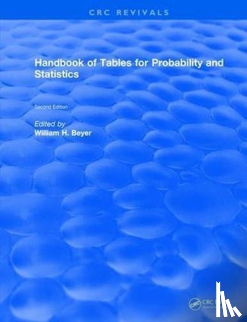 Beyer, William H. - Handbook of Tables for Probability and Statistics