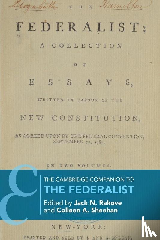  - The Cambridge Companion to The Federalist