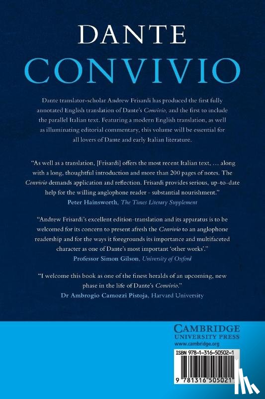 Alighieri, Dante - Dante: Convivio